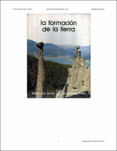 Portada La formación de la tierra