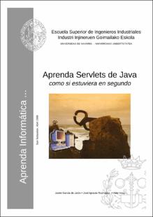 Portada Aprenda Servlets de Java : como si estuviera en primero