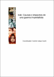 Portada Irak : causas e impactos de una guerra imperialista