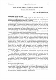 Portada La columna Durruti