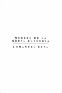 Portada Muerte de la moral burguesa