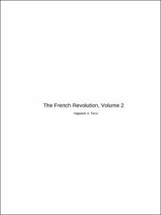 Portada The French revolution. Volume 2