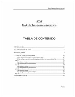 Portada ATM : modo de transferencia asincrónica