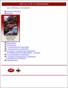 Portada Mas allá de la herrumbre. I