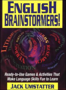 Portada English brainstormers! : ready to use games and activities that make language skills fun to learn