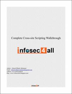 Portada Complete Cross-site Scripting Walkthrough