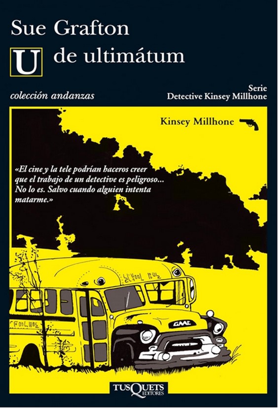 Portada Alfabeto del crimen “U” de ultimátum