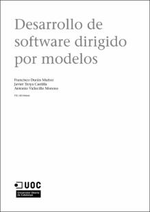 Portada Desarrollo de software dirigido por modelos