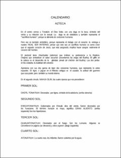 Portada Calendario azteca