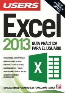 Portada Excel 2013 : Guía práctica para el usuario