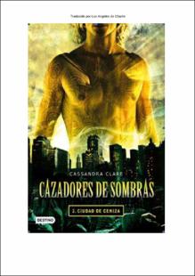 Portada Cazadores de sombras 2: Ciudad de cenizas
