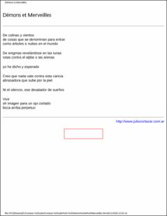 Portada Cemons et marveilles