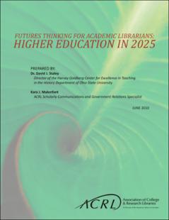 Portada Futures thinking for academic librarians