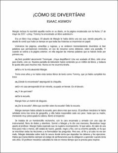 Portada Como se divertian