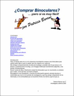 Portada Comprar binoculares