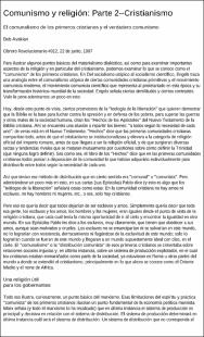 Portada Comunismo y religión