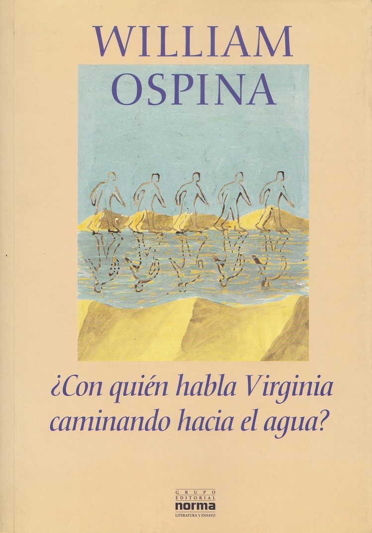 Portada Con quien habla virginia caminando hacia el agua