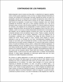 Portada Continuidad de los parques