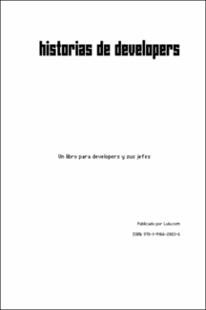 Portada Historias de developers : Un libro para developers y sus jefes