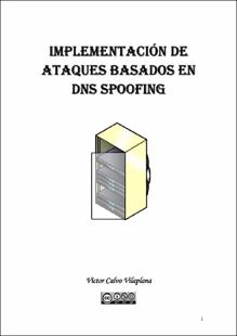 Portada Implementación de ataques basados en DNS Spoofing