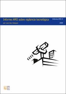 Portada Informe apei sobre vigilancia tecnologica