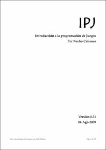 Portada Introducci&oacute;n a la programaci&oacute;n de juegos