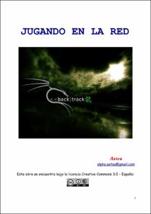 Portada Jugando en la red
