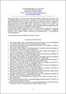 Portada Demanda contra Ariel Sharon