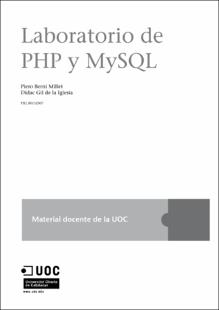 Portada Laboratorio de PHP y MySQL