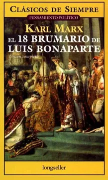 Portada El 18 brumario de luis bonaparte