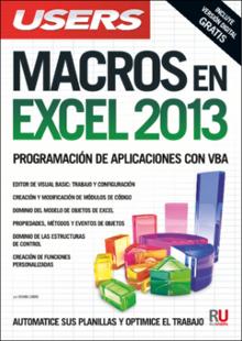 Portada Macros en Excel 2013