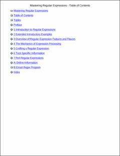Portada Mastering Regular Expressions : Powerful Techniques for Perl and Other Tools
