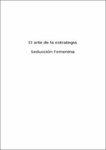 Portada El arte de la estrategia seduccion femenina