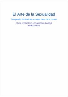 Portada El arte de la sexualidad compendio de tecnicas sexuales fuera de lo comun