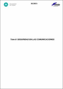 Portada Seguridad en comunicaciones
