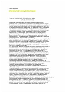 Portada El eterno retorno de lo mismo y la voluntad de poder