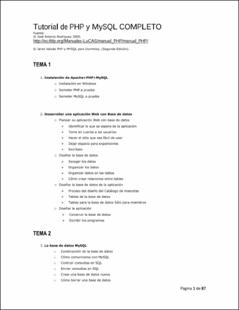 Portada Tutorial de PHP y MySQL completo