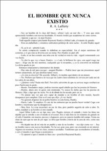 Portada El hombre que nunca existió