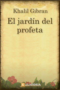 Portada El jardín del profeta