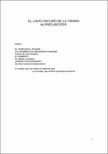 Portada El lado oscuro de la tierra
