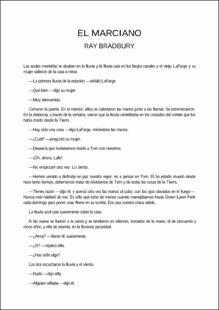 Portada el marciano