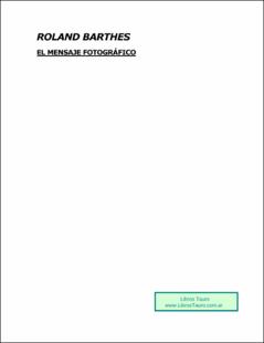 Portada el mensaje fotografico