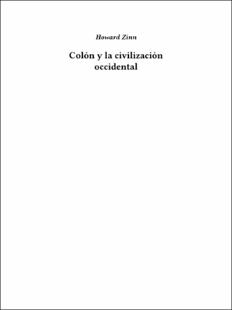 Portada Colón y la civilización occidental