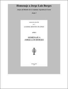 Portada Homenaje a Jorge Luis Borges