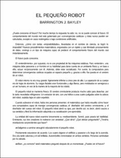 Portada el pequeño robot