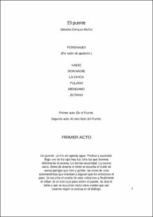 Portada El puente