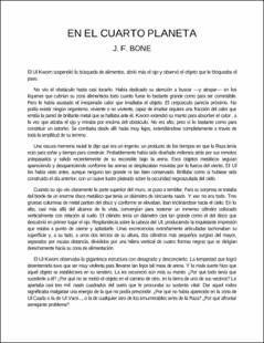 Portada en el cuarto planeta