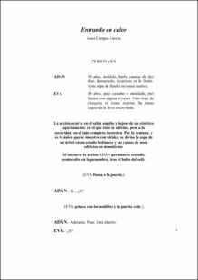 Portada Entrando en calor