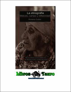Portada etnografia metodo campo y flexibilidad