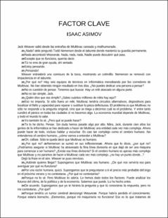 Portada Factor clave
